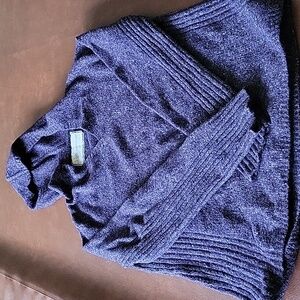 Lane Bryant Hooded Wool Blend V Neck sweater. 18/20